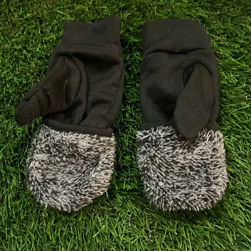 Girls Champion Fingerless gloves/mittens